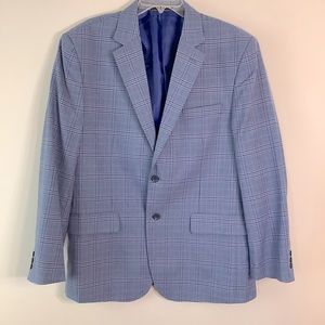 Irvine Park, Men’s blazer/sport coat, glen plaid, size 42 long,  EUC.